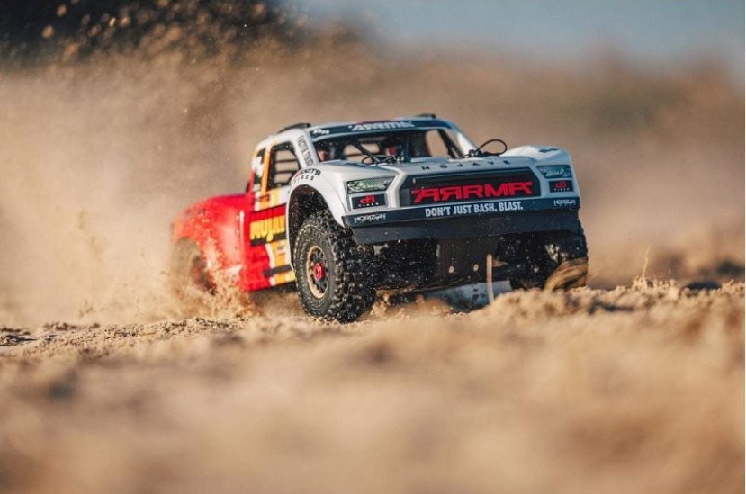 RC car Arrma Mojave 4S BLX 1:8 blue