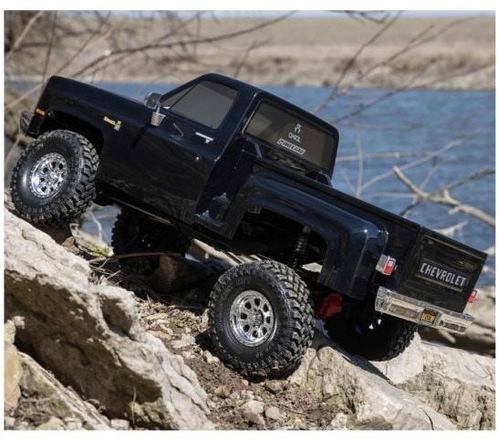 RC car Axial SCX10 III Base Camp 1:10 4 WD Chevy K10 1982 black