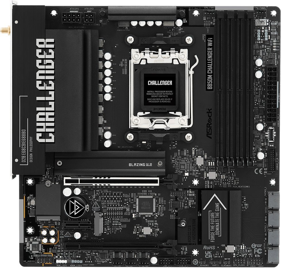 ASROCK B850M Challenger WiFi motherboard