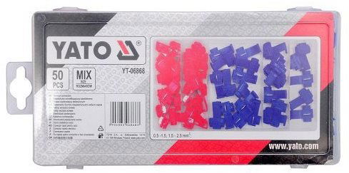 YATO Rychlospojky kabelové sada 50 ks YT-06868