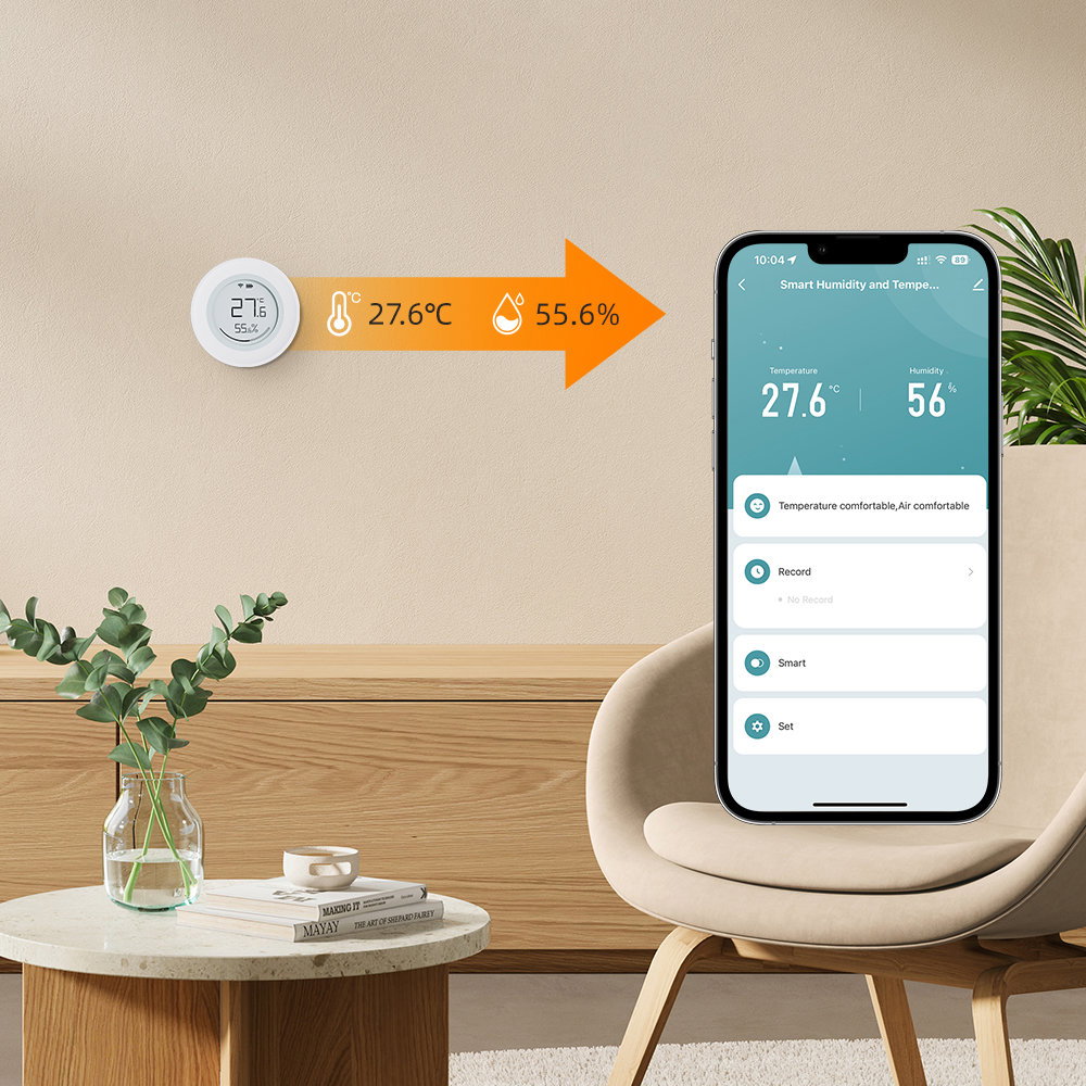 AVATTO Zigbee Smart Humidity & Temperature Sensor