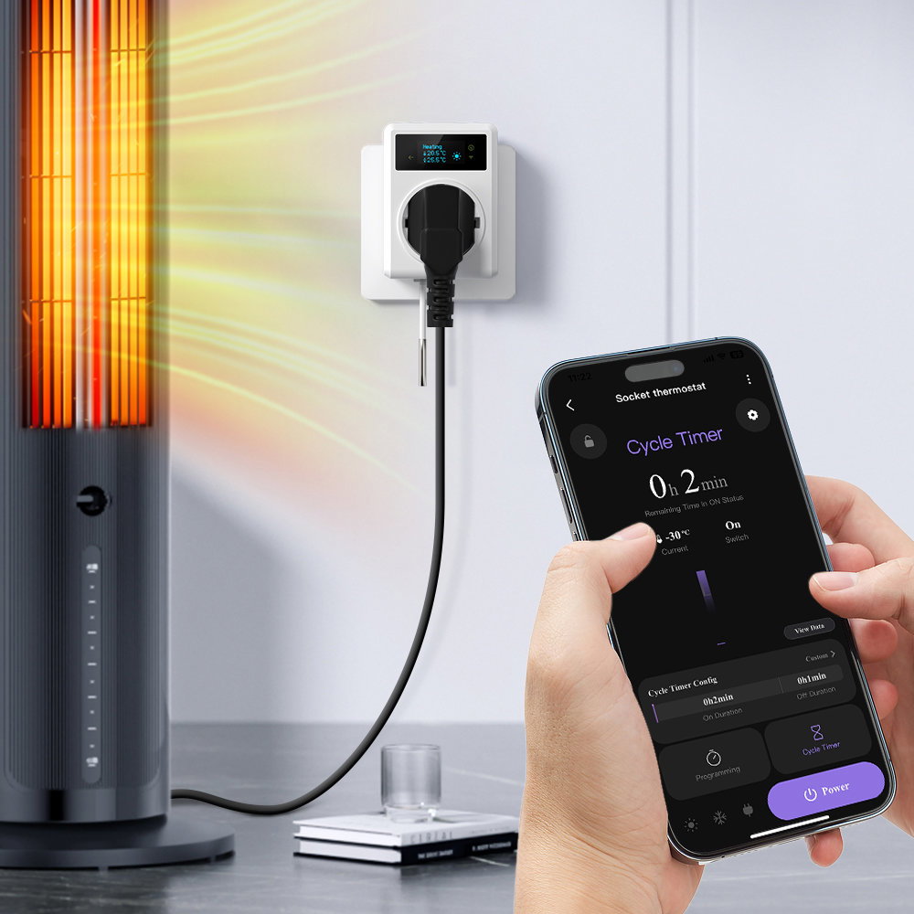 Intelligente Steckdose AVATTO WT580-EU Thermostat Socket