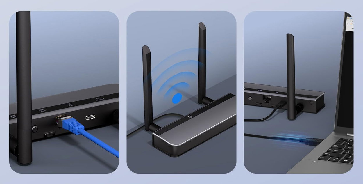 Centrálna jednotka AVATTO Zigbee 2 MQTT Dongle GW90-POE-Ti