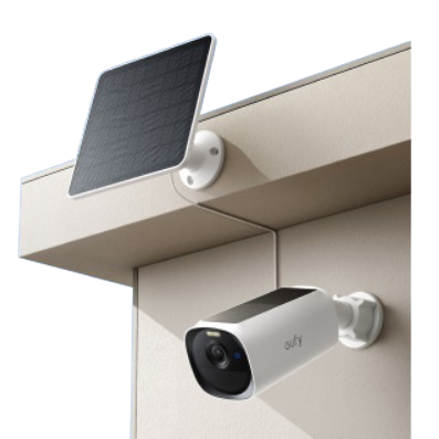 Eufy E40 Camera System (3-Pack + HomeBase 2) 2K White