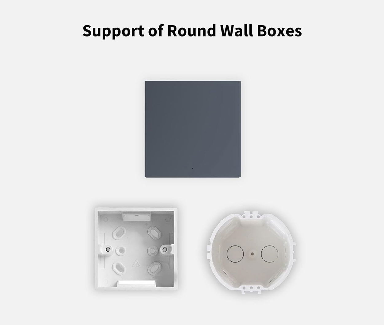 Spínač Aqara Smart Wall Switch H1 (No Neutral, Single Rocker) - bezpečný provoz