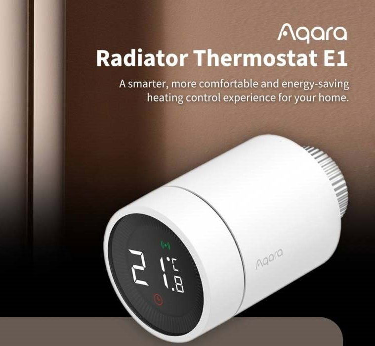 Termostatické hlavice Aqara Radiator Thermostat E1