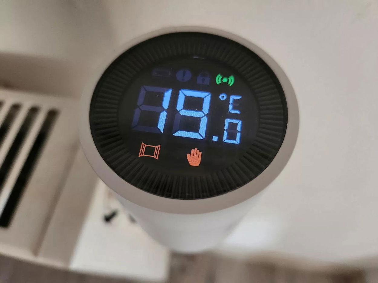 Hlavice Aqara Radiator Thermostat E1 - Synchronizované ovládání
