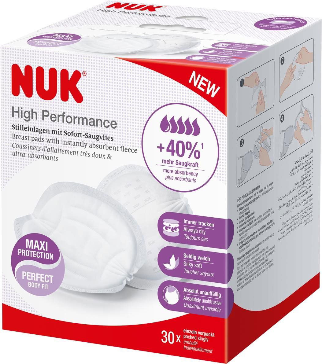 Vložky do podprsenky NUK Prsní polštářky High Performance 30 ks