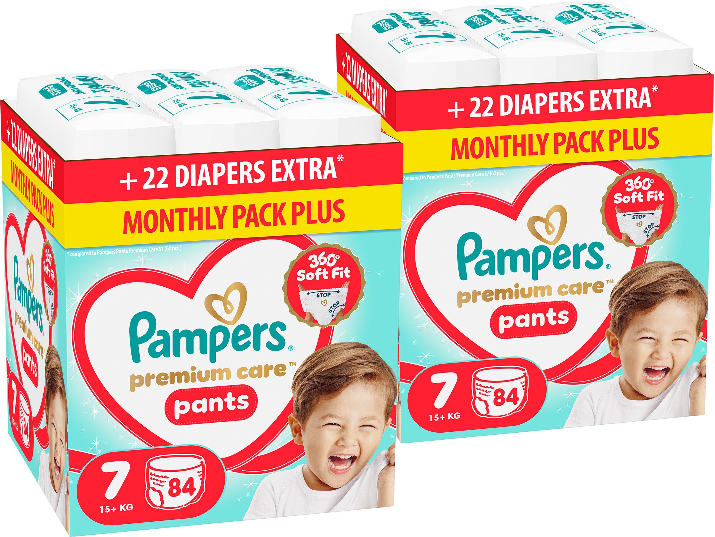 PAMPERS Premium Care Pants size 7 (84 pcs)