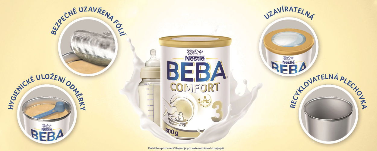 Kojenecké mléko BEBA COMFORT