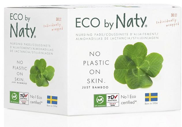 Vložky do podprsenky NATY ECO prsní vložky (30 ks)