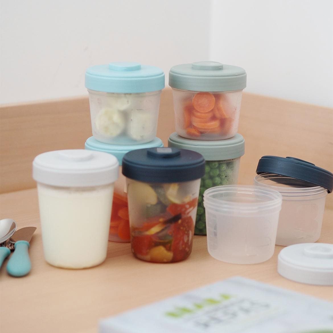 Beaba Food Jar Set 4× 150ml and 4× 250ml