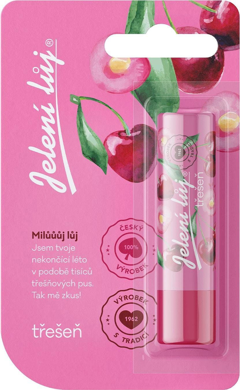 Balzám na rty REGINA Jelení lůj v blistru Trešeň