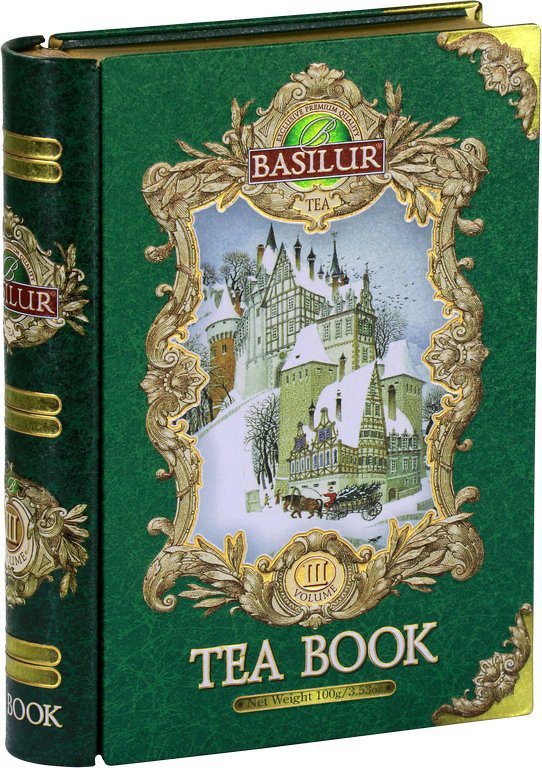 Basilur Tea Book III. Green 100g tin