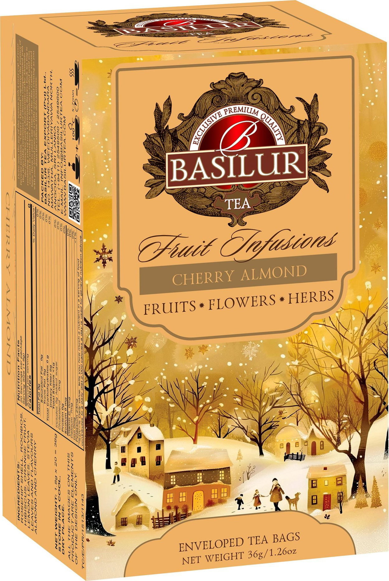 BASILUR Christmas Fruit Cherry Almond