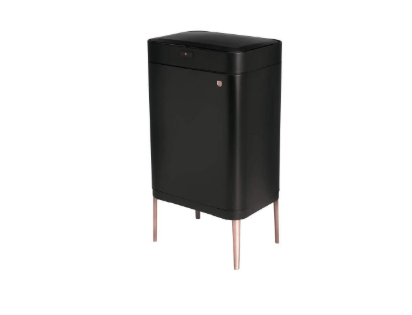 Berlingerhaus BH-9560 touchless bin with sensor opening 60L Black Rose Collection