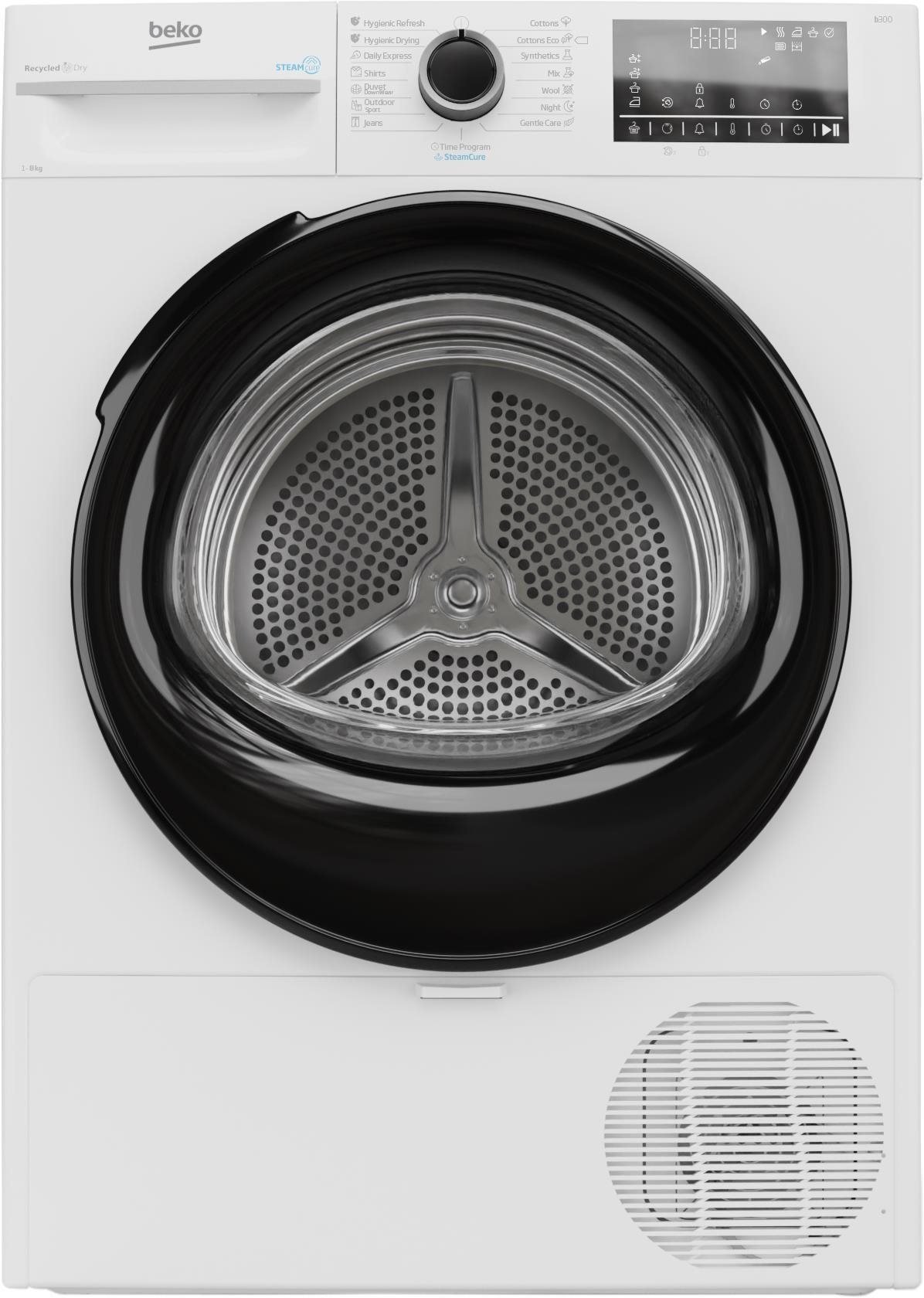 Set pračka a sušička BEKO BM3WFSU49415WB + BEKO BM3T48249W