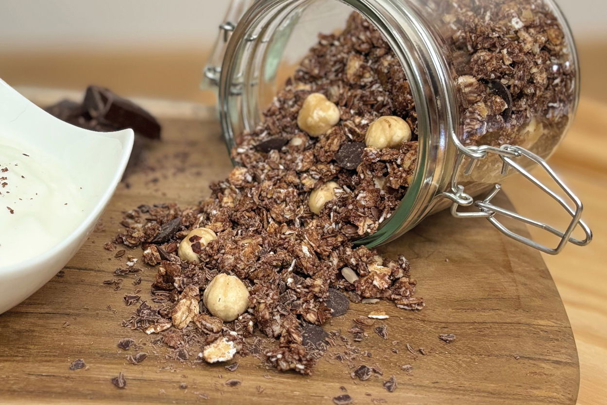 Bery Jones prémium csokoládés granola 420g