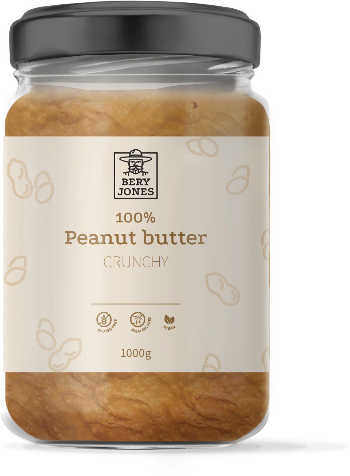 Erdnussbutter crunchy 1 kg