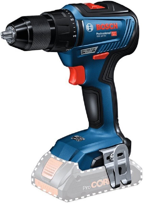 Aku vrtačka BOSCH Aku vrtačka GSB 18V-50 Professional bez aku 0.601.9H5.106