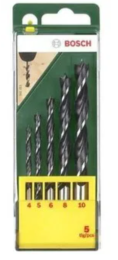 Wood drill set BOSCH 5-piece wood drill set Pml 2.607.019.440