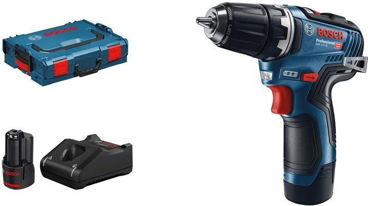 Aku vrtačka Bosch GSR 12V-35 2x3Ah 0.601.9H8.002
