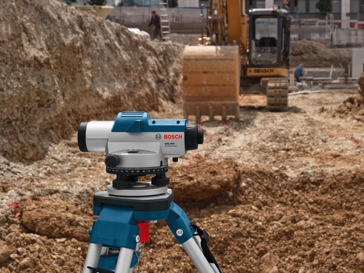 Leveling machine Bosch GOL 20 D Professional Optical 0.601.068.400