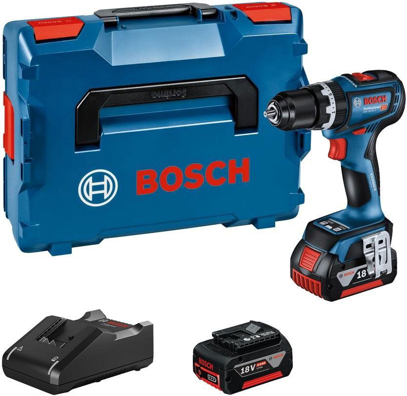 Aku vrtačka Bosch Professional GSB 18V-90 C, 2x5Ah 0.601.9K6.106