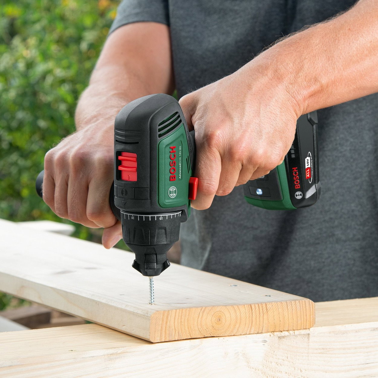 BOSCH AdvancedDrill 18V-80 Quicksnap (without battery)