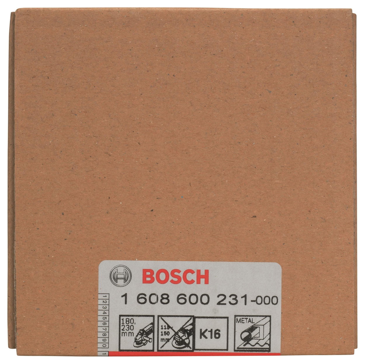 Pot grinding wheel BOSCH Pot grinding wheel - metal/alloy 90 mm 110 mm 55 mm 16 1.608.600.231