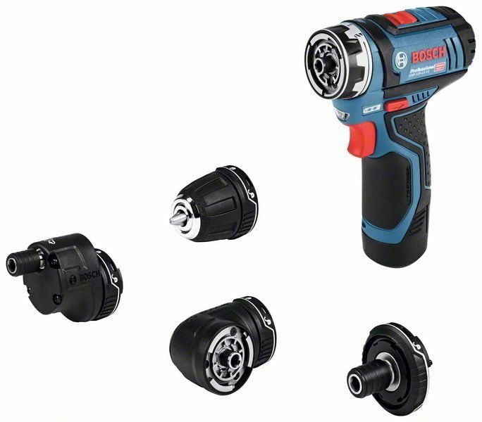 Aku vrtačka BOSCH Akumulátorová vrtačka Bosch GSR 12V-15 FC Professional Set