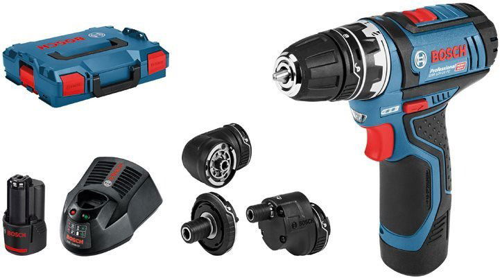 Aku vrtačka BOSCH Akumulátorová vrtačka Bosch GSR 12V-15 FC Professional Set