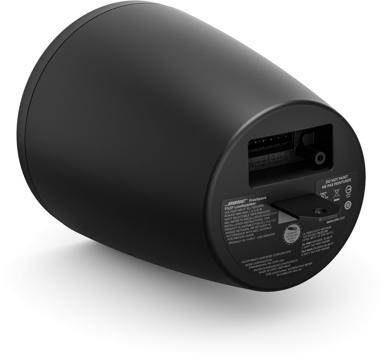 BOSE FreeSpace FS2P Speakers black