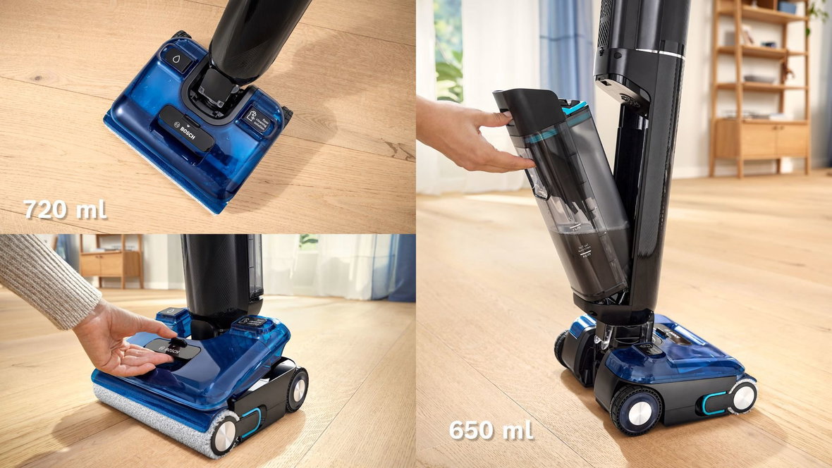 Bodenreiniger BOSCH BHF61BL Serie 6 OneFlow