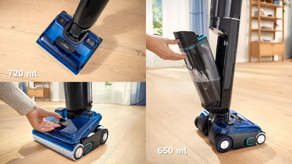 Bodenreiniger BOSCH BHF61BL Serie 6 OneFlow