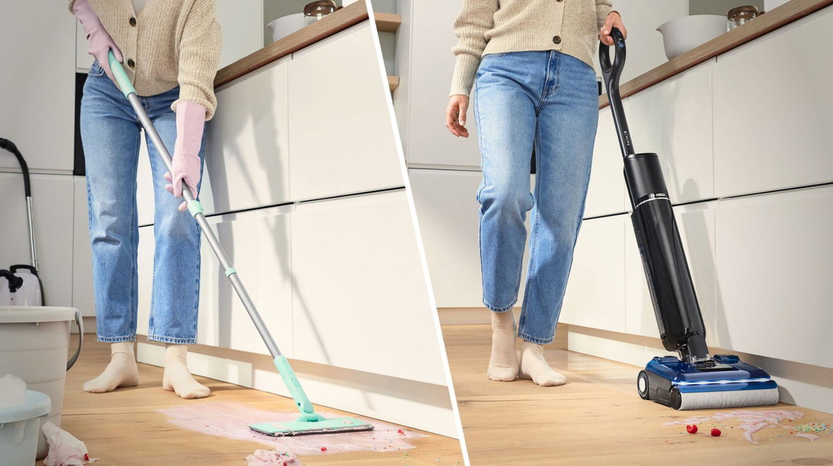 Bodenreiniger BOSCH BHF61BL Serie 6 OneFlow