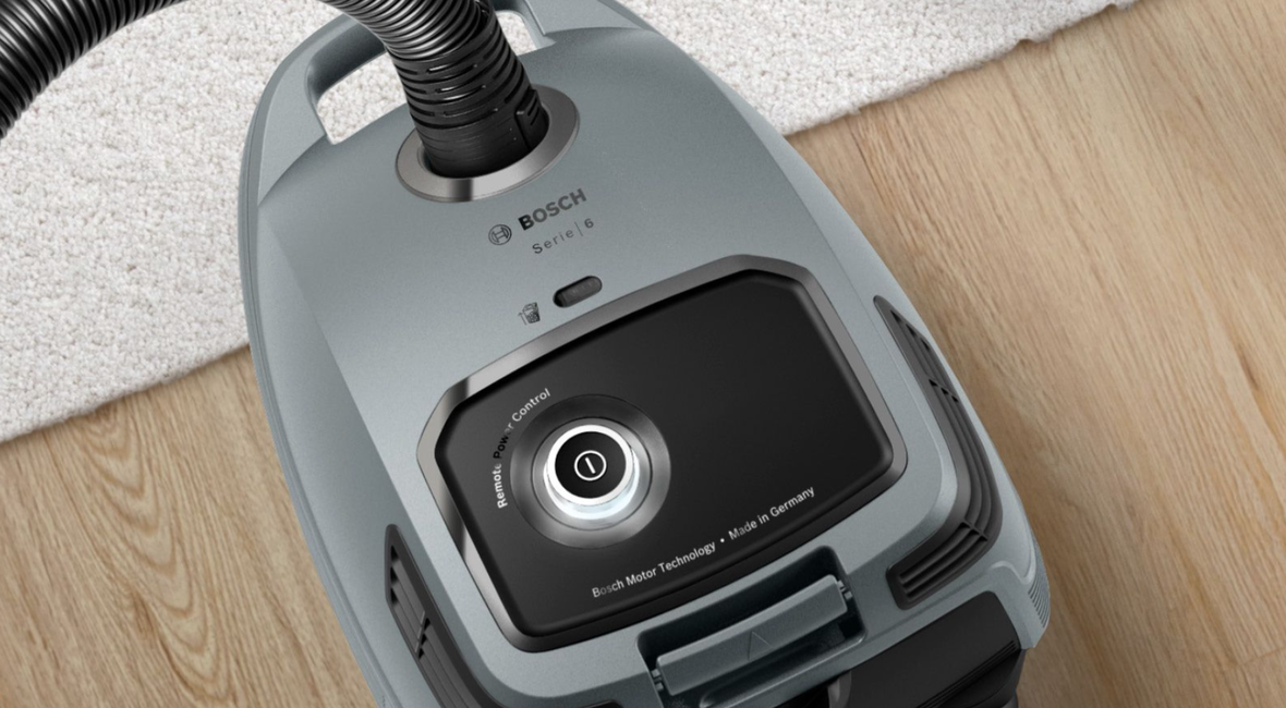 Elegantes und modernes Design des BOSCH BGB6SIL0L Serie 6 ProSilence