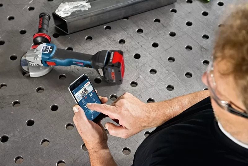 BOSCH Professional GWS 18V-10 SC (without battery), diameter 125 mm, 0.601.9G3.40B