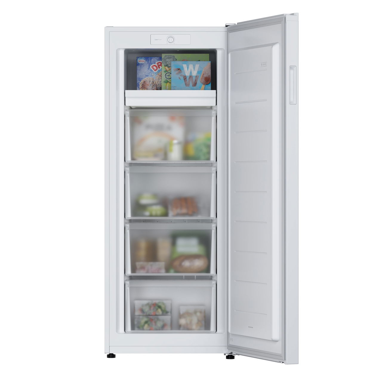 Šuplíkový mrazák CANDY CNUQ2L513EW UP FREEZER 300