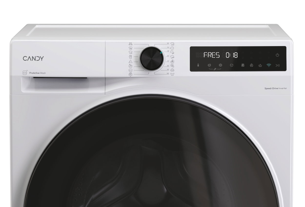 Úzká pračka CANDY BP 47SBL8-S Slim ProWash 550