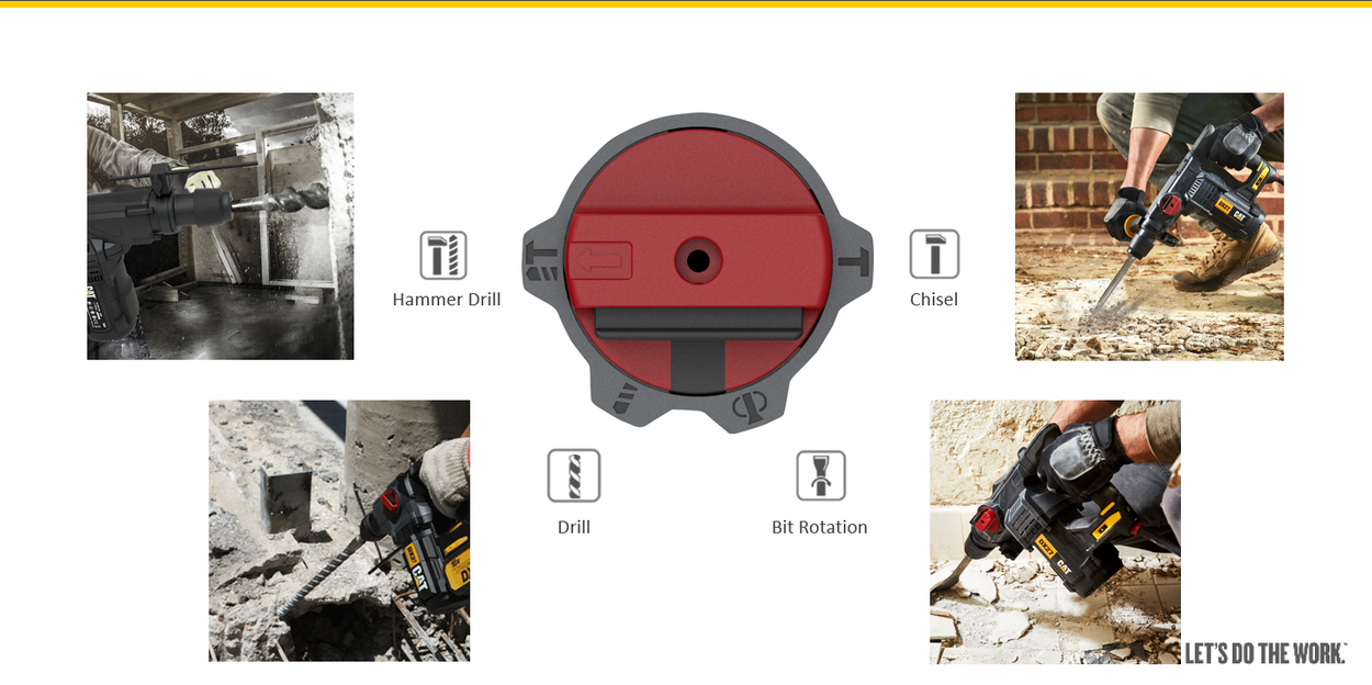 CAT DX27 combi hammer drill