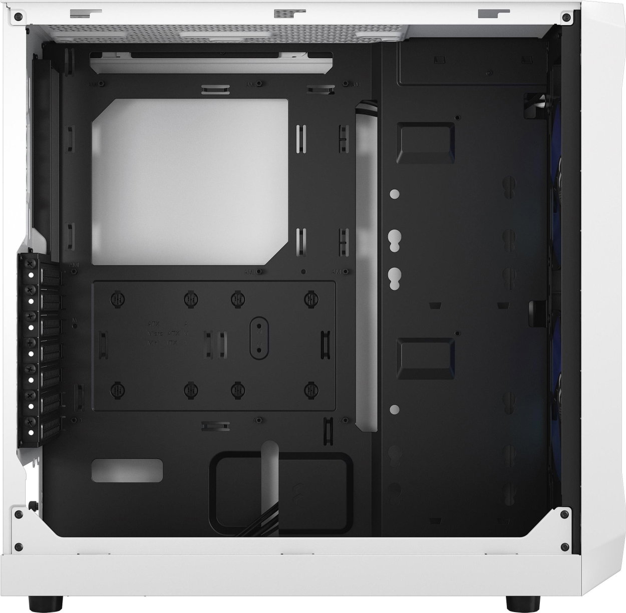 Fractal Design Focus 2 RGB Weiß TG Clear Tint Computergehäuse