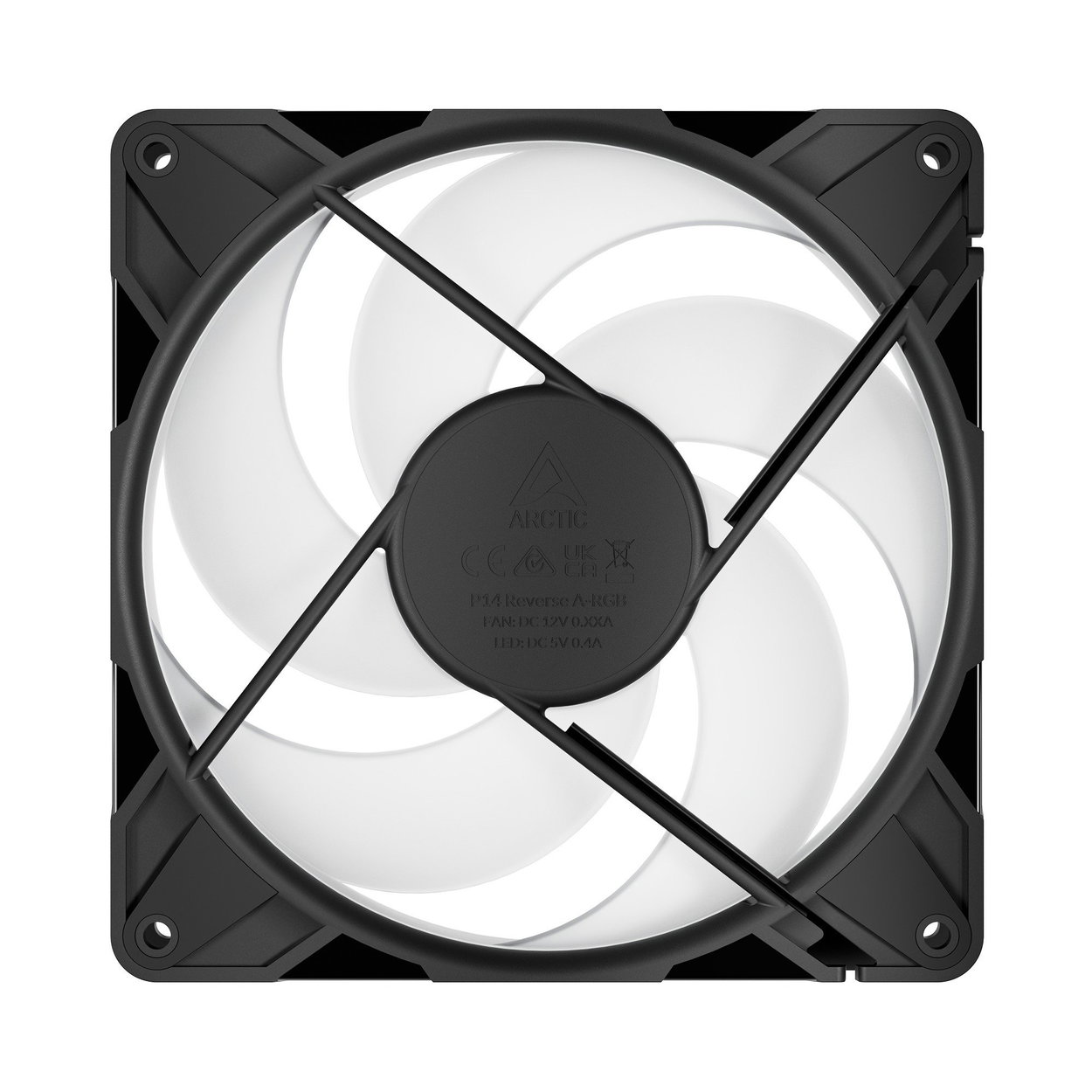PC-Lüfter ARCTIC P14 Pro Reverse A-RGB 3-Pack