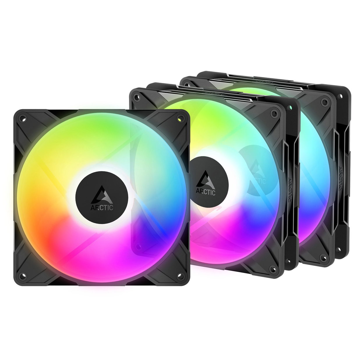 PC-Lüfter ARCTIC P14 Pro Reverse A-RGB 3-Pack
