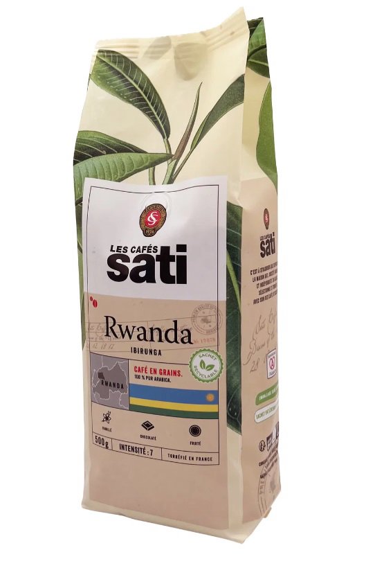 Café Sati Rwanda Mushonyi Coffee Beans, 500g