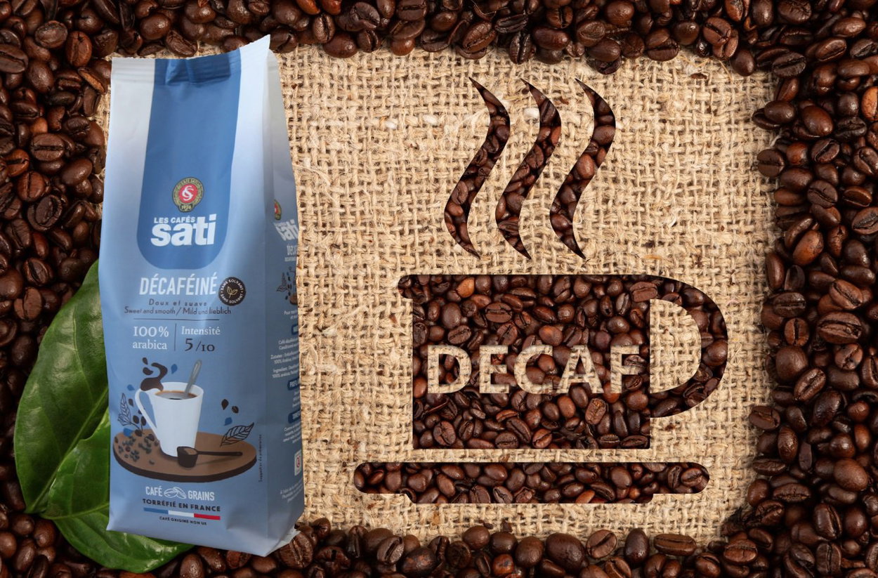 Coffee Name Café Sati Décafeinated coffee beans, 500g
