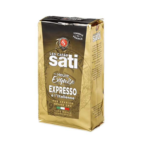 Café Sati Heure Exquise Expresso, Ground, 250g
