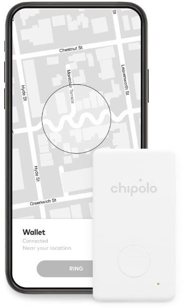 Bluetooth lokalizační čip Chipolo CARD