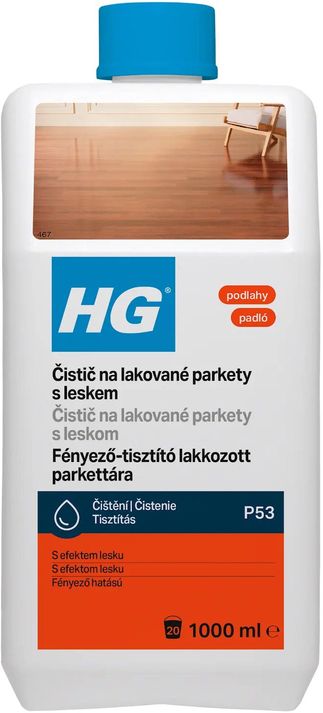 Floor cleaner HG cleaner for varnished parquet with gloss 1 l