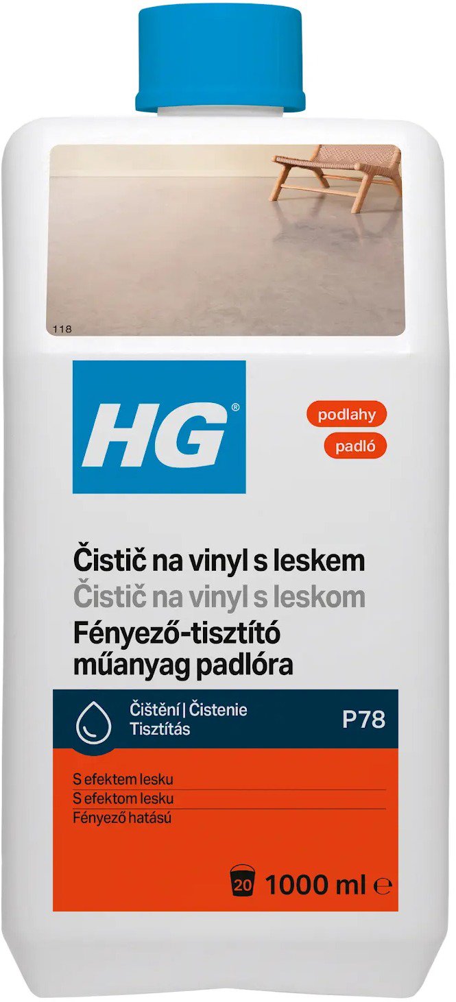 HG Floor Cleaner Vinyl Cleaner with Gloss 1 l